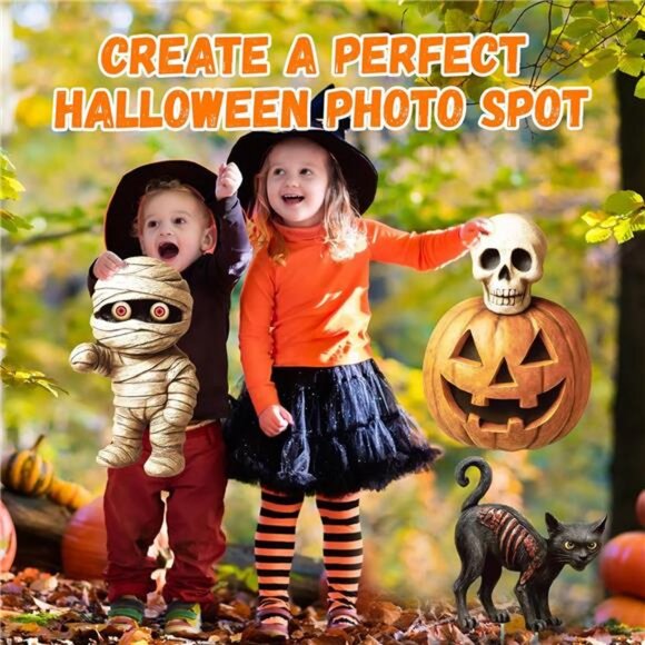 6 Pack Halloween Yard Signs, 3D Printed Large Halloween Yard Decorations - Picture 4 of 7